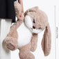 11.8 Inch Grumpy Diu Diu Bunny Plush | Fluffy Lazy Rabbit Stuffed Toy | Soft Hugging Pillow | Trendy Kawaii Gift for Teens/Women