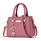 Trendy Leather Handbags Women Girls Shoulder Bag Large Capacity Open Pocket Messenger Bag High Quality Shopping Bag