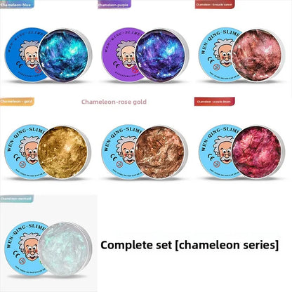 Colorful Non-Newtonian Liquid Decompression Toys Transparent Elastic Modeling Compound Non-Toxic Creative Crafts