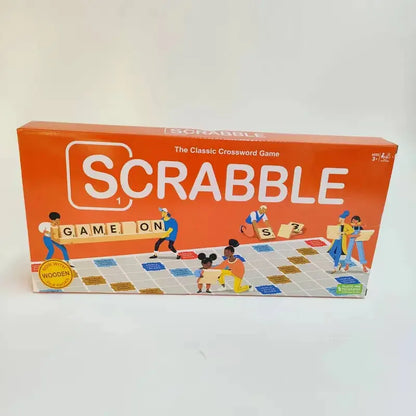Scrabble Board Game, Classic Word Game for Kids Ages 8 and Up, Fun Family Game for 2-4 Players, The Classic Crossword Game