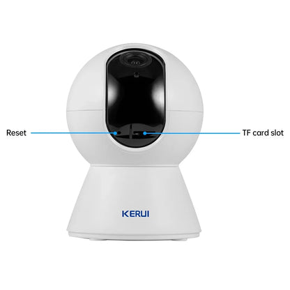 KERUI 5MP 8MP 4K HD Mini WiFi IP Camera Indoor Wireless Security Home CCTV Surveillance Camera With Tuya Smart Auto Tracking