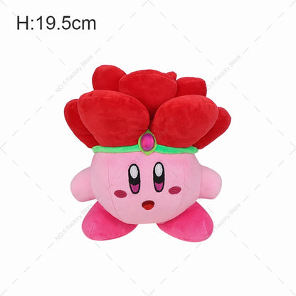 Cute Multicolor Kirby Plush Toy Kawaii Anime Star Kirby Sword Kirby Waddle Doo Elfilin Stuffed Doll Peluche Birthday Gifts