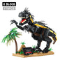 Dinosaur Toys Jurassic Park Indominus Rex Dinosaur World Building Blocks Mosasaurus Tyrannosaurus Bricks DIY Toys Children Gifts