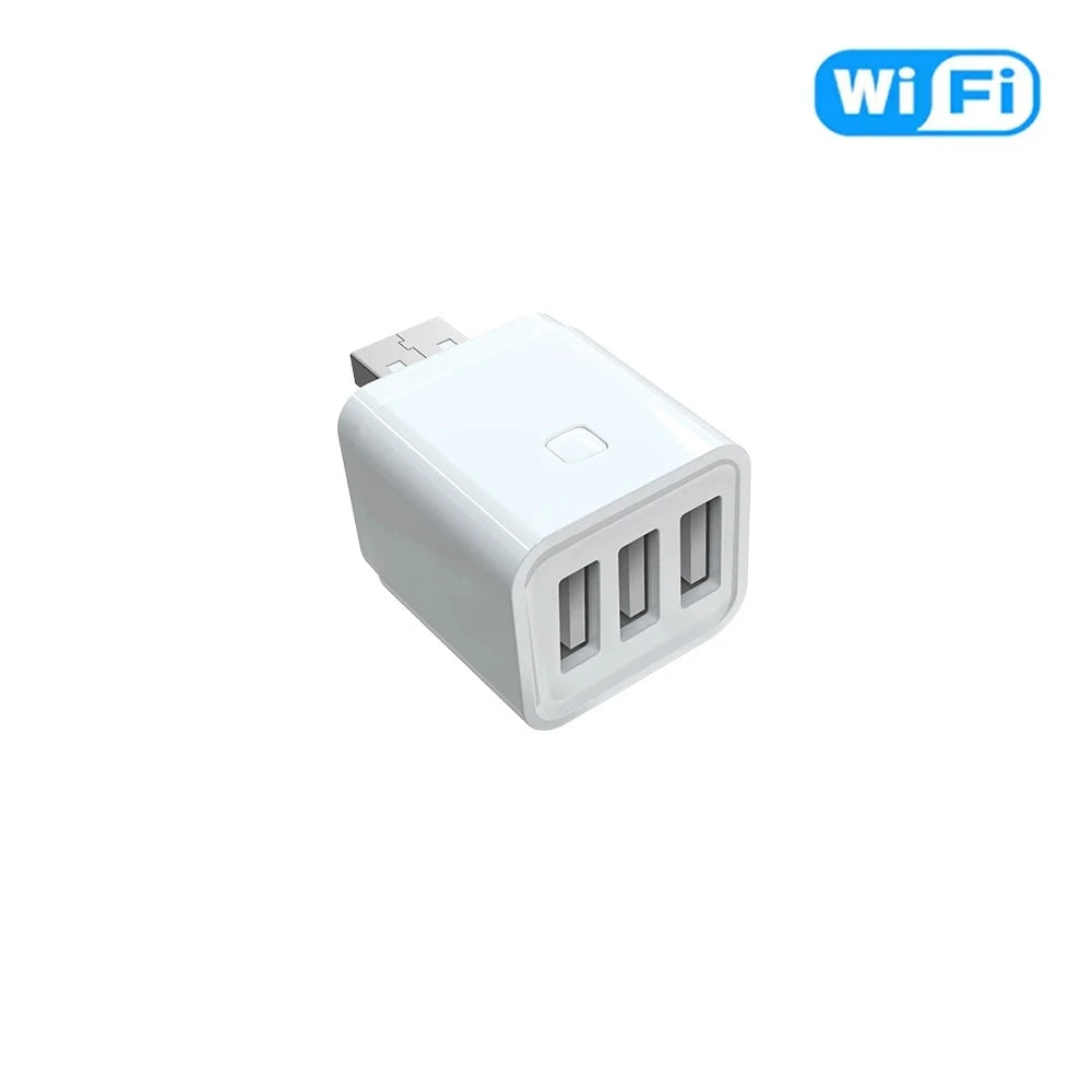 Tuya Smart WiFi/Zigbee Micro 1 2 3 USB Adaptor Switch 5V Mini USB Power Adaptor Smart Life Control Via Alexa Google Yandex alice