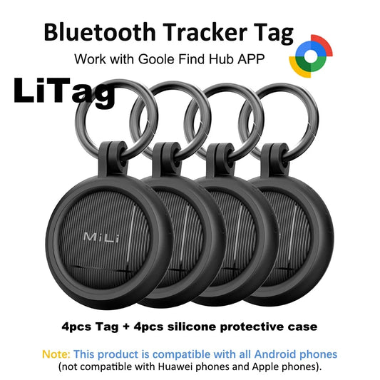 Smart Bluetooth Tags Compatible with Google Find Hub App Android (only) Item Locator Tracker Tags for Suitcases/Luggages