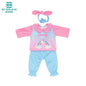 Fits 17-18inch American Doll and New Born Doll Clothes Fashion Dresses, Hooded Jumpsuit, Cardigan Strap Skirts Toys Gifts