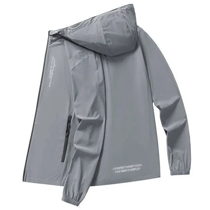 NEW 2025 Sunscreen Coats Men's Breathable Sports Waterproof Jacket Summer UV Protection Outdoor Fishing Skin Clothing