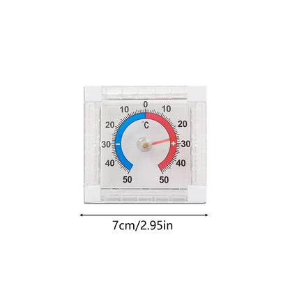 Indoor Outdoor Temperature Gauge Weather Resistant Monitor Temperature Monitor Meter for Backyard Patio Lawn Greenhouse Home