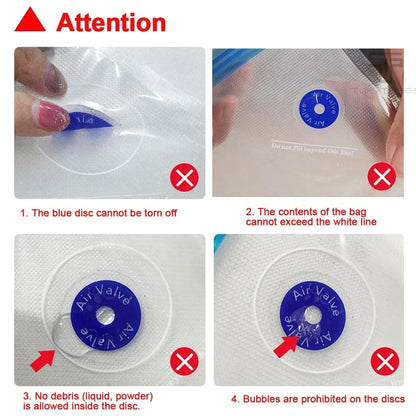 LEMEENQ USB Rechargeable Electric Air Pump for Vacuum Sealed Food Bag Household Food Vacuum Compression Bag Reusable Storage Bag