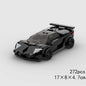 City Speed Racing Car Model Building Blocks DIY Bricks MOC Toy Classic Rally Sports Super Racer Vehicle Christmas gift technique