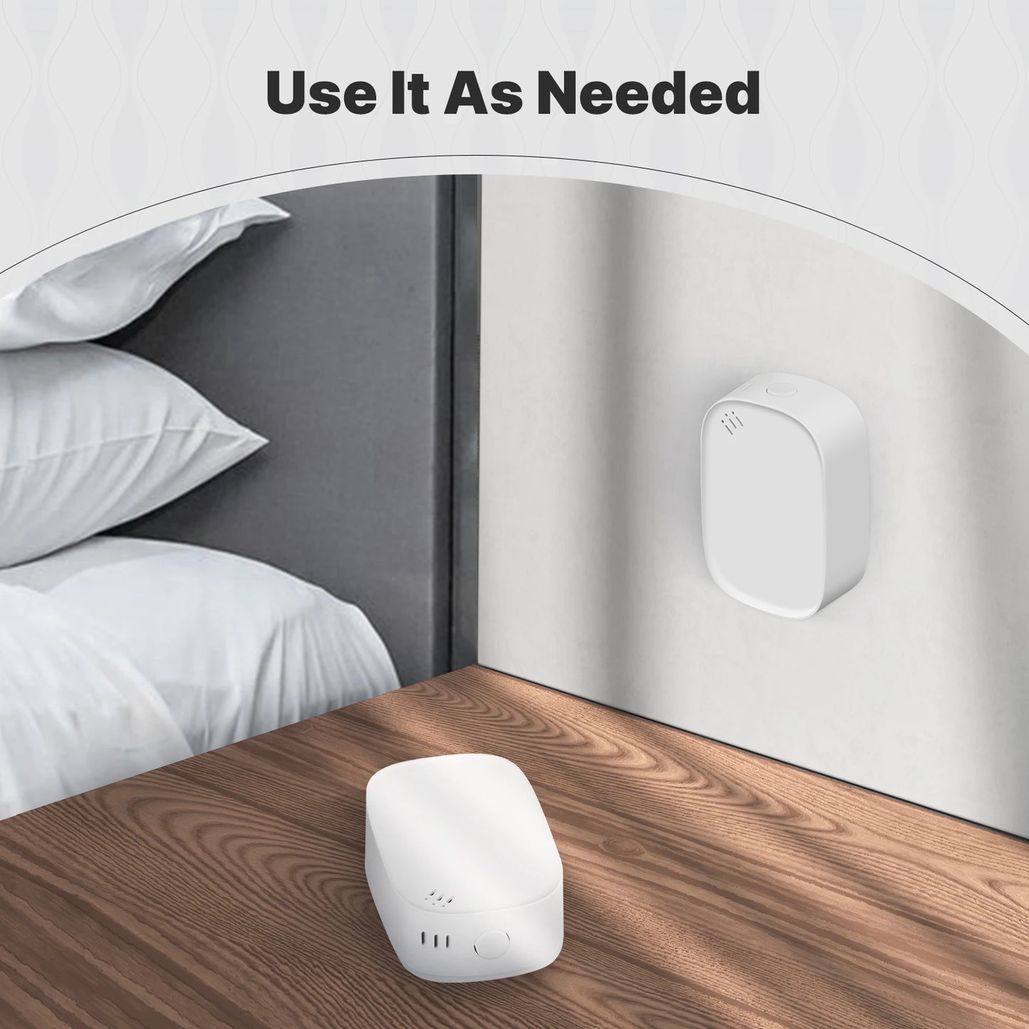 MOES Tuya Zigbee Smart Temperature Humidity Sensor Indoor Hygrometer APP Monitoring Works With Alexa Google Home Battery Powered