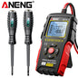 12V 24V Digital Car Battery Tester Alternator Automotive Analyzer Display Screen ANENG BT175 With Insulated Alligator Clip Tools