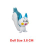 Pokemon Anime Action Figure Set - Pikachu Sun Elf Eevee Gengar Monsters Cartoon Model Toys Gift for Bulk Purchase
