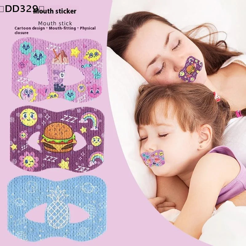 Anti Snoring Stop Snoring Mouth Closure Tape Sleep Aid Breathing Correction Health Care Stickers Mouth Ease Tape 20Pcs〔DD329〕