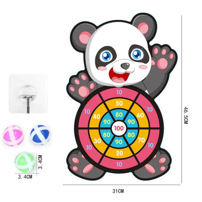 Sticky Ball Dart Board Target Sports Game Toys For Children Outdoor Party Toys Target Sticky Ball Throw Educational Board Games