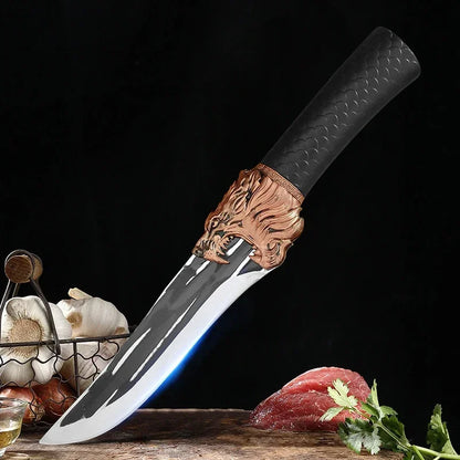 Buther Boning Knife Stainless Steel Chef Slicing Meat Fish Fruit Knife Sharp Plastic Handle Barbecue and Cooking Kitchen Knives