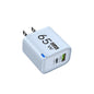 65W USB Fast Charging Charger Type C Quick Charger Portable Mobile Phone Plug EU/US/UK Wall Adapter For iPhone Samsung Xiaomi