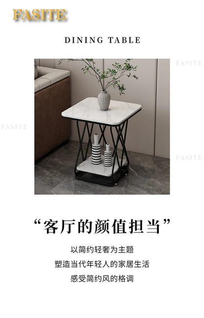 Modern Nordic Coffee Table Bedside Marble Luxury Coffee Table Service Living Room Furniture Salon Table Basse De Salon Desk Mesa