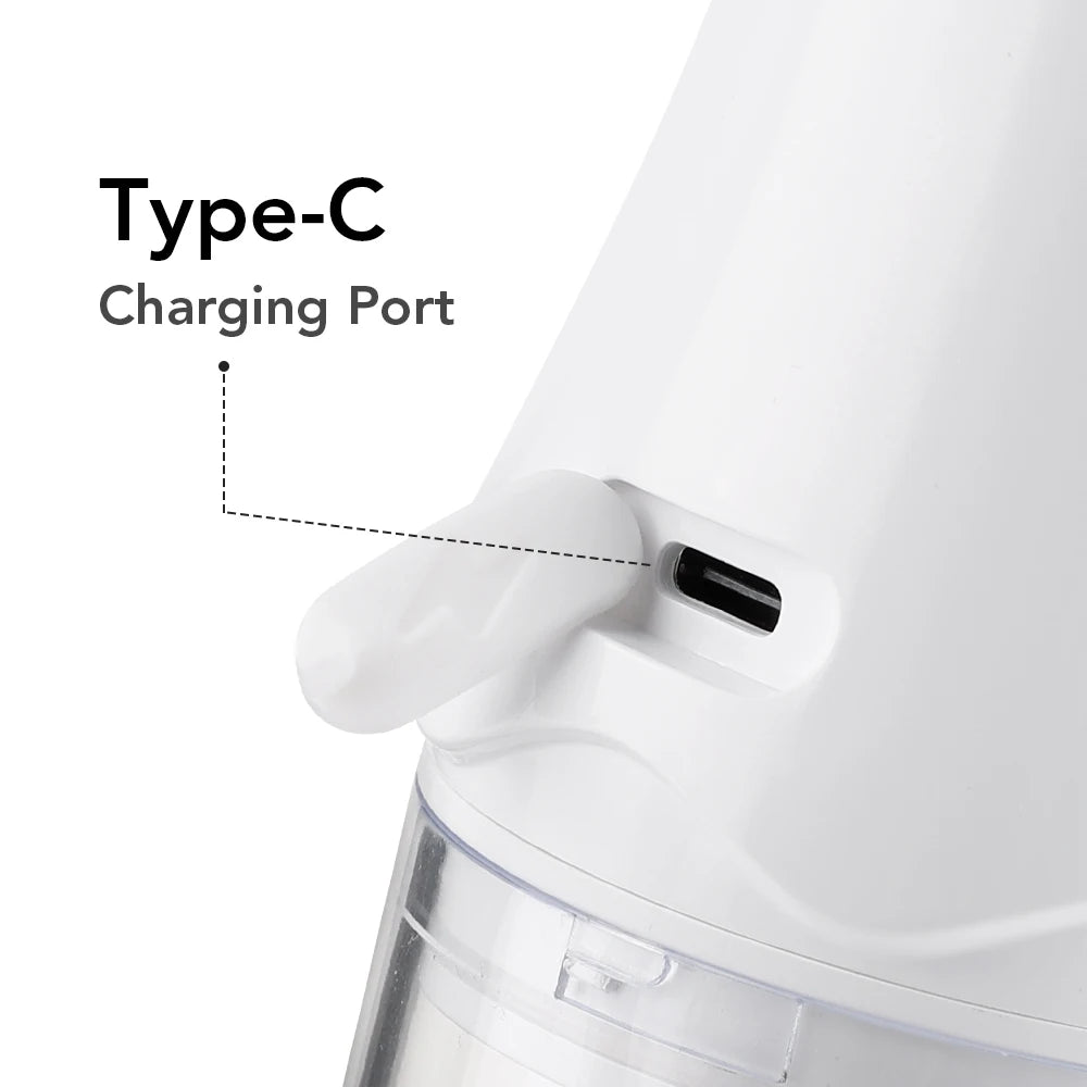Inteligentny irygator doustny elektryczny 220 ml, nić wodna, 3 tryby, ładowalny, przenośny, irygator do zębów, do czyszczenia zębów
