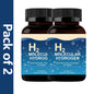 H2 Molecular Hydrogen - Supports Healthy Aging, Cellular Energy & Brain Health - with Elemental Magnesium - GMO-Free, 60 Tablets