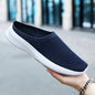 Summer Men Casual Shoes Mesh Loafers Breathable Half Slippers Outdoor Indoor Women Comfortable Fashion Couple Walking Sneakers