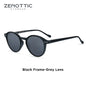 ZENOTTIC (S Size) Retro Circular Polarized Sunglasses 2026 2025 Men Women Vintage Small Round Sun Glasses UV400 Goggles Shades