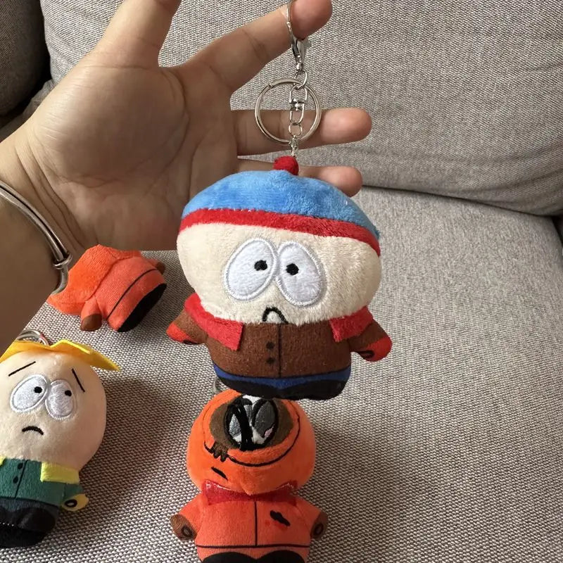 10cm Southe North Park Cartoon Plush Pillow Toy for Southe Park Stan Kyle Kenny Northern Pillow Plush Doll Boys Birthday Gifts