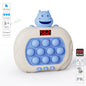Electronic Pop Light Up Game Handle Toys for Children Adults Fidget Anti Stress Relief Toys Chases Light Game Console Xmas Gifts
