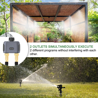 Tuya Smart Zigbee Watering Timer Sprinkler Drip Irrigation System Irrigation Watering System Sprinkler Timer Garden