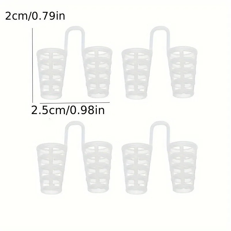 Mini Anti-Snoring - Soft Silicone Nasal Expander, Comfortable to Wear, Reusable and Washable for a comfortable sleep