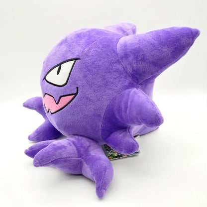 Pokemon Kawaii Gengar Haunter Soft Plush Toys Anime Fire Breathing Dragon Psyduck Pikachu Stuffed Peluche Dolls Birthday Gift