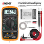Digital Multimeter Professional ANENG AN8205C AC/DC Voltage Meter DC Current Resistance Diode -40℃~1000℃ LCD Backlight Tester