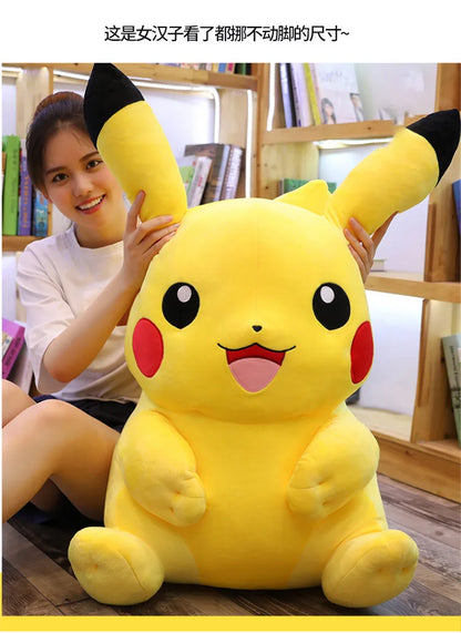 Pokemon Pikachu Plush Toy Cartoon & Cute Anime Children's Toy Stuffed Doll Valentine's Day Gift Home Decoration