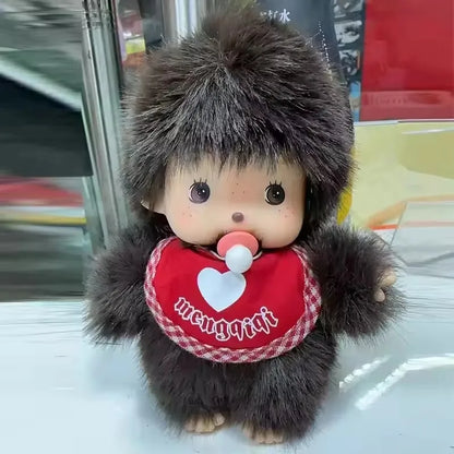 15cm Kid's DIY Monkey Cute Kawaii Plush Doll Soft Super School Bag Pendant Keychain Stuffed Animal Movie Doll Birthday Gift