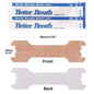 100/200/300pcs Breath Nasal Strips Right Way Stop Snoring Anti Snore Nose Strip Easier Better Breathing Good Sleeping Patches