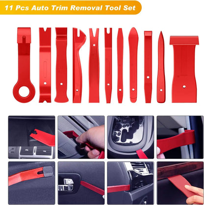 Car Trim Removal Tool Automotive Mechanical Workshop Tool Mixed Size Fasteners Clips Complete Tools Kit Accessories For Vehicles
