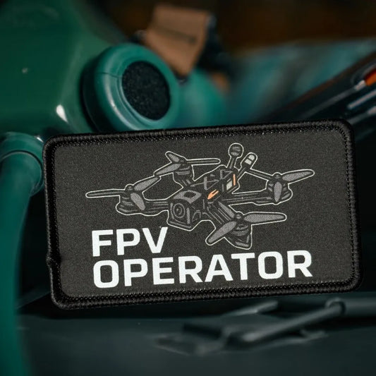FPV Operator Morale Tactical Patch Military Army Armband Drone Printed Hook & Loop Patches Clothing Backpack Decorative Stickers