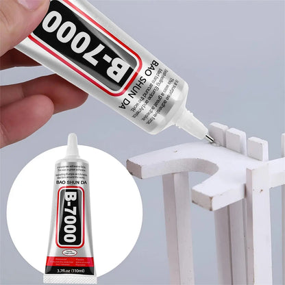 Klej kontaktowy B-7000 przezroczysty 15ml/50ml/110ml do telefonu T-7000 Naprawa Uniwersalny szkło plastik DIY Precyzyjny aplikator