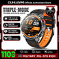 2026 New T-REX3 1100mAh Battery SmartWatch 10ATM Waterproof Compass Altitude HD Bluetooth call Sports Flashlight Smart Watch Men
