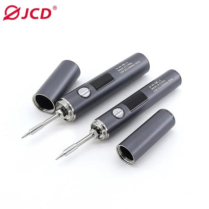 1400mah USB Soldering Iron Wireless Charging Electric Soldering Iron Fast Charging Rechargeable Portable Repair Welding Tools