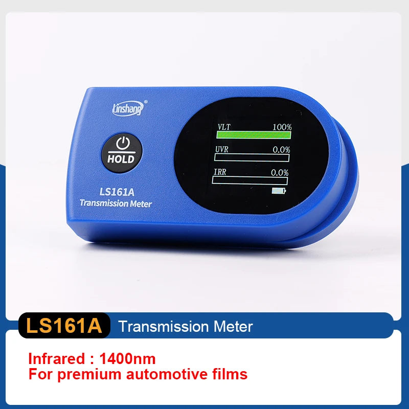 New Arrival Window Tint Meter TSER VLT UV IR Transmission Tint Meter LS161 LS161A LS161H Solar Film Tester for Cars