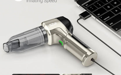 SZUK NEW C017MAX Car Vacuum Cleaner Wireless Mini Handheld Strong Suction Cleaning Machine Portable Vacuum Cleaner for Car Home