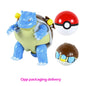 Pokemon ball deform Figure Pikachu Charizard Venusaur Blastoise Gyarados Solgaleo Lunala Action Figurine pokeball poke child Toy