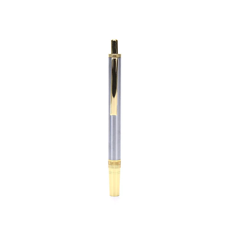 100pcs Stainless Steel Lancet Pen Adjustable Depth Blood Sampling Glucose Test Pen Lancing Device for Diabetics Blood Collect