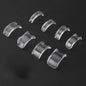 4pcs/lot Transparent Spiral Based Ring Tools Spring Coil Ring Size Adjuster Guard Tightener Reducer Resizing Tool For Jewelry