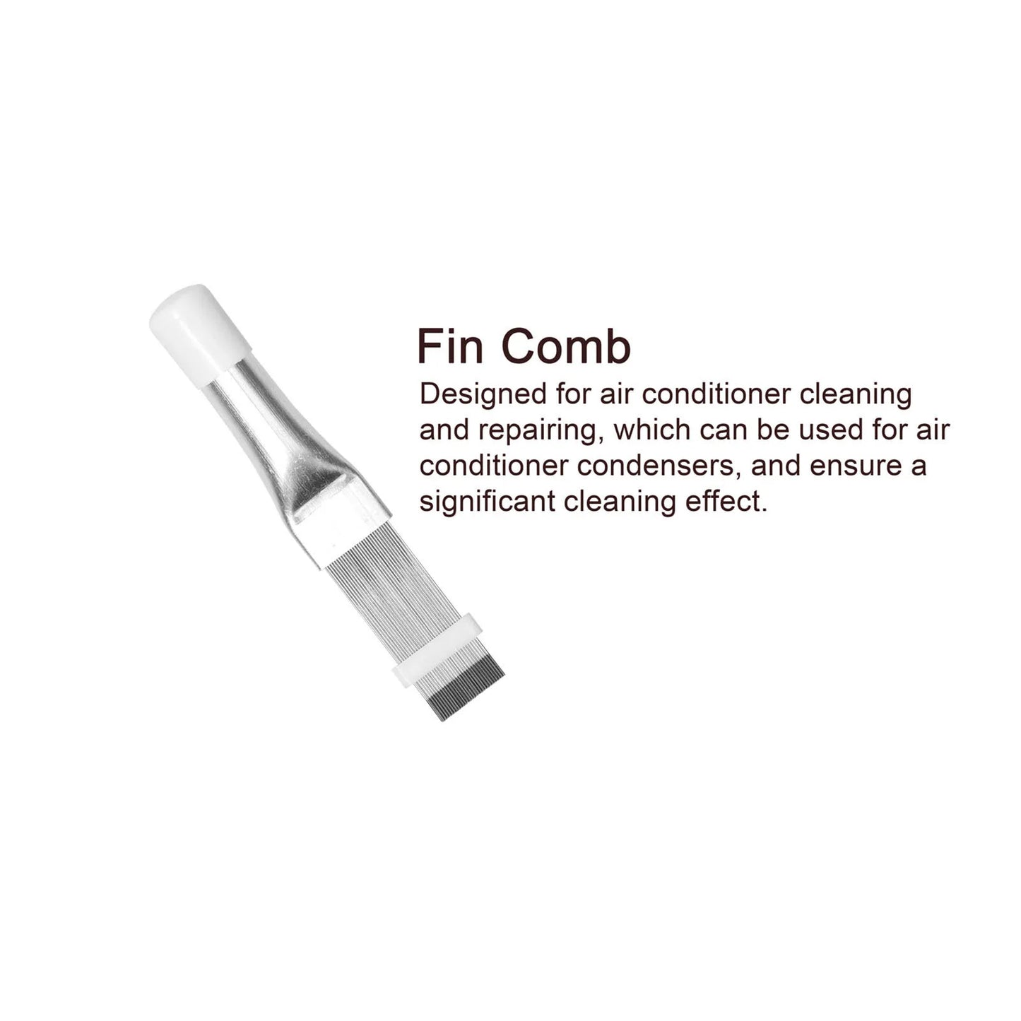 Air Conditioner Condenser Fin Comb Stainless Steel Air Conditioner Repairing Tool Heatsink Cleaning Brush Fin Cleaning Brush