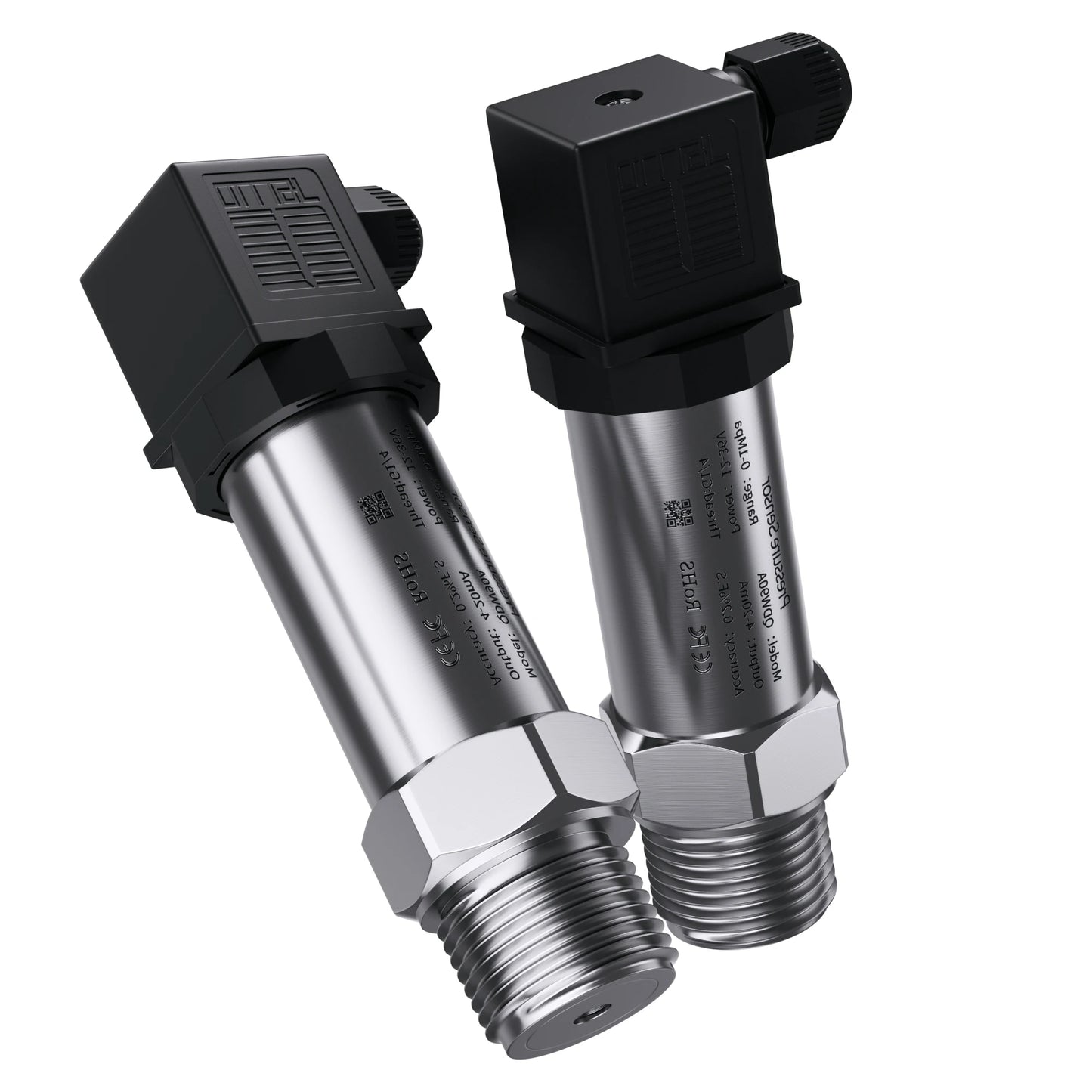 200bar 400bar 600bar NPT1/4 Water Oil Fuel Diesel Pressure Transmitter 4-20mA RS485 0-10V 0-5V Hydraulic Pressure Sensor QDX50A