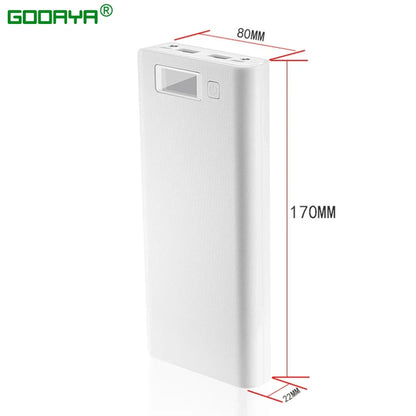 8*18650 Battery Holder Dual USB Power Bank Battery Box Mobile Phone Charger DIY Shell Case Charging Storage Case For Xiaomi