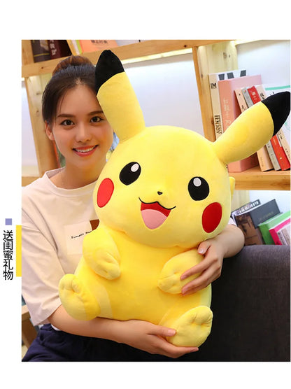 Pokemon Pikachu Plush Toy Cartoon & Cute Anime Children's Toy Stuffed Doll Valentine's Day Gift Home Decoration