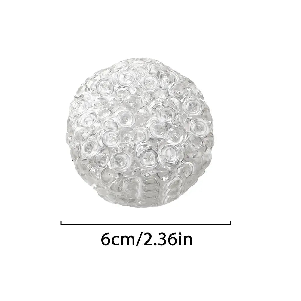 Ice Bead Squishy Balls Super Soft Mochi Fidget Toy Slow Rebound Texture for Anxiety Relief & Relaxation Squeezing Soothing Toy